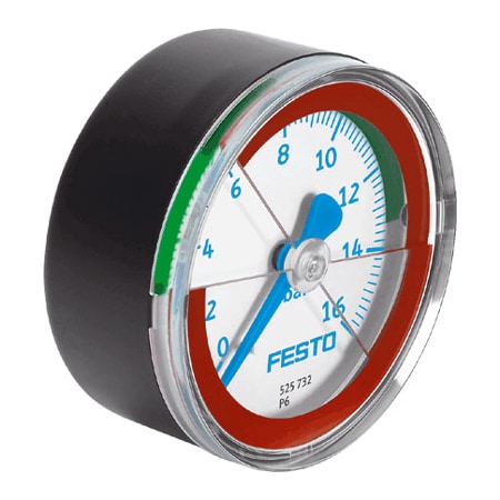 Festo Pressure Gauge MA-40-16-R1/8-E-RG MA-40-16-R1/8-E-RG